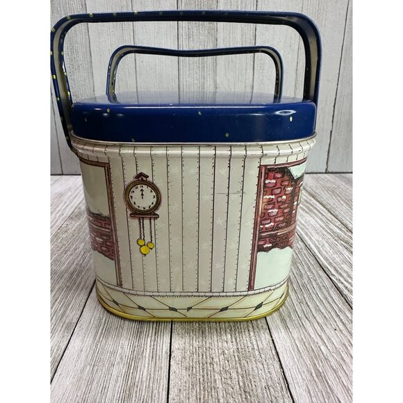 Vintage The Tin Box Company Collectable Christmas Children Sleeping Under Stars - Picture 4 of 8